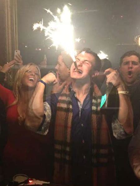 johnny manziel burberry scarf|Johnny Manziel's wild party pics make waves, but .